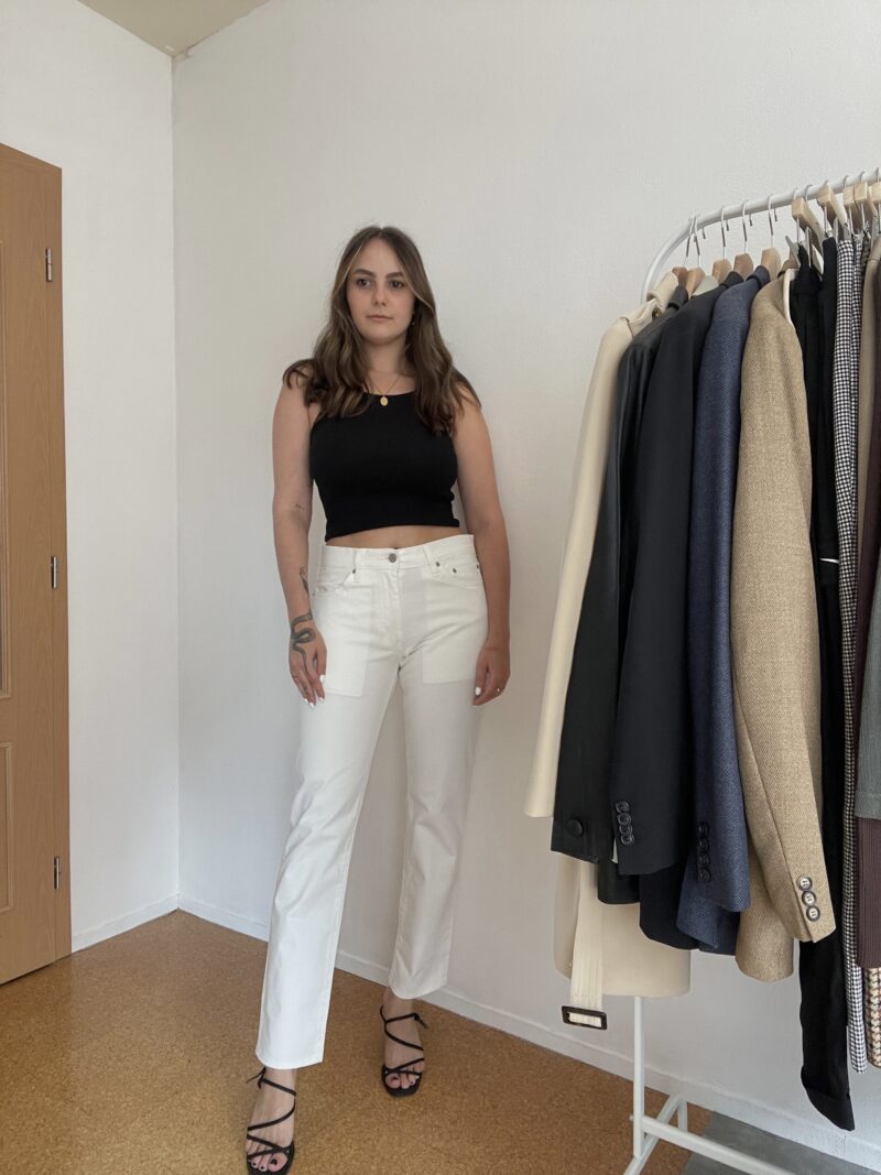 Levi's bílé džíny rovného střihu - Image 4