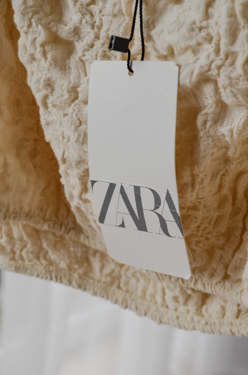 Nový s visačkou BAVLNĚNÝ TOP ZARA VEL. M - Image 4