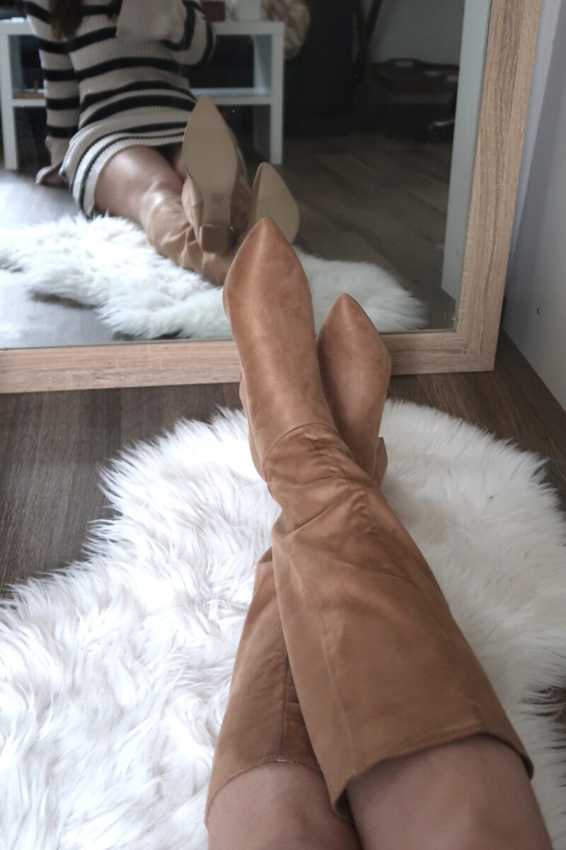 Béžové kozačky na podpatku Steve Madden vel. 36 - Image 7