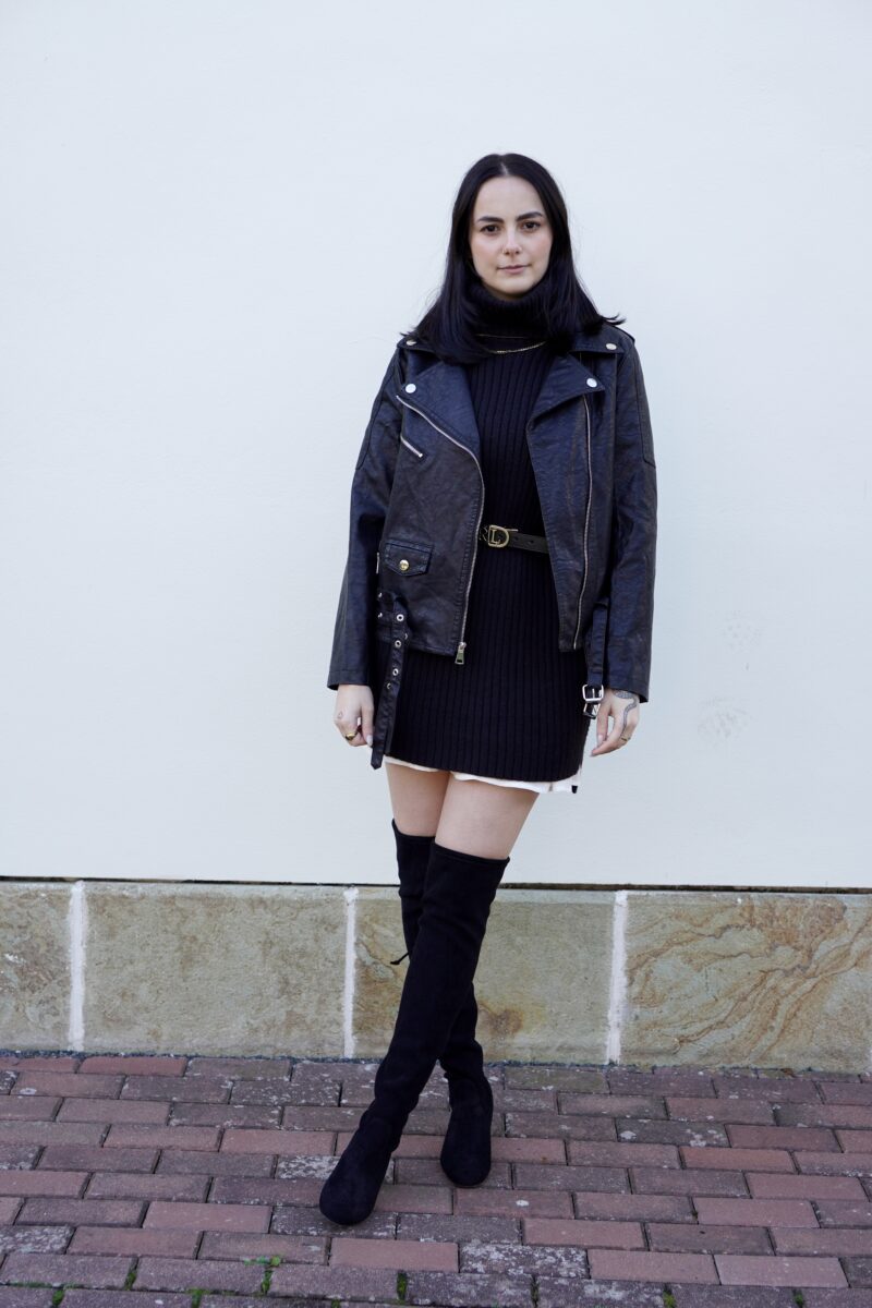 Pletená vesta žebrovaná 6% vlna H&M vel. S - Image 3