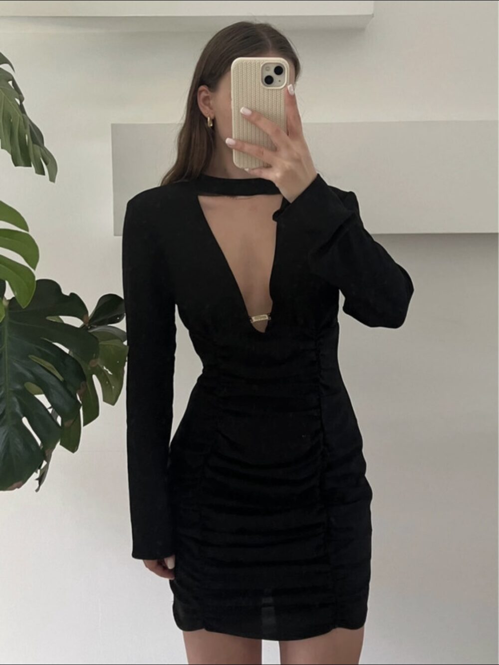 Sexy malé černé šaty ZARA vel. S