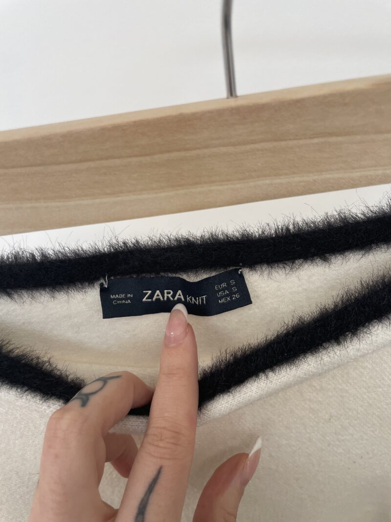Mini sukně do pasu z úpletu ZARA vel. S - Image 3