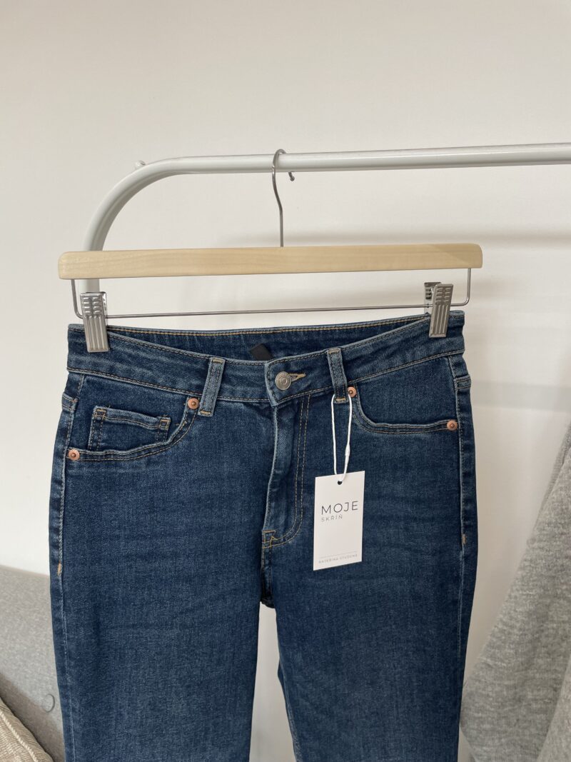 Zvonové džíny s vysokým pasem H&M vel. S - Image 5