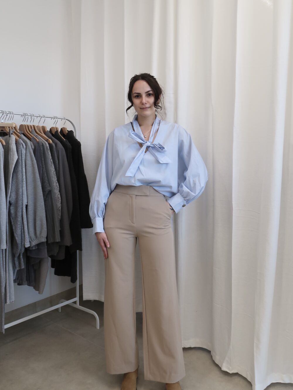 Široké kalhoty H&M vel.S-XS