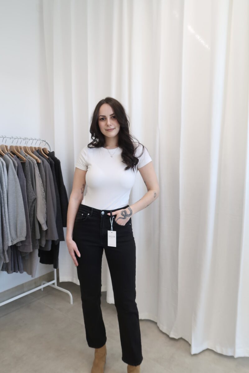 Džíny rovného střihu H&M vel.S - Image 4