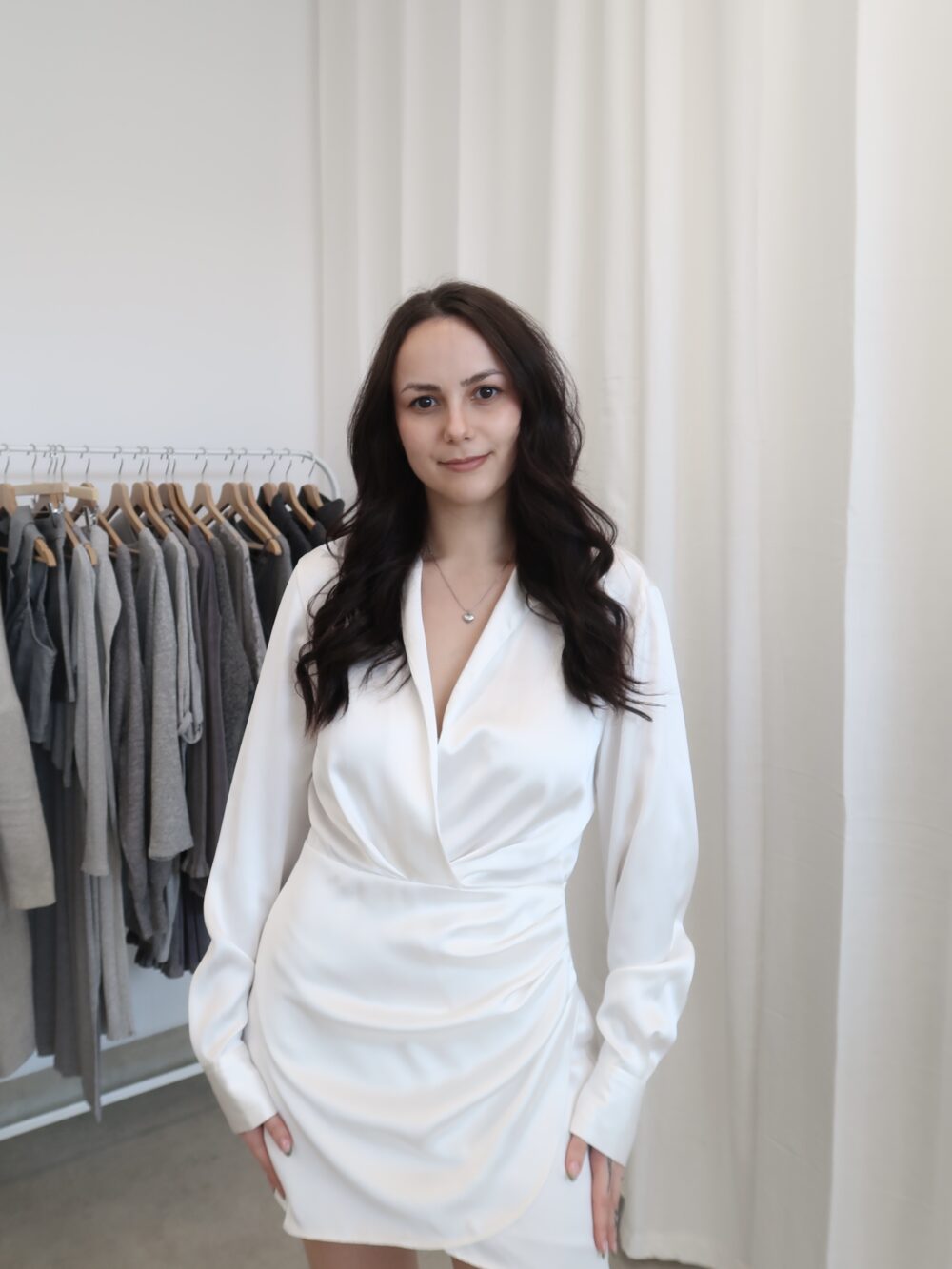 Saténové elegantní šaty ZARA vel.S