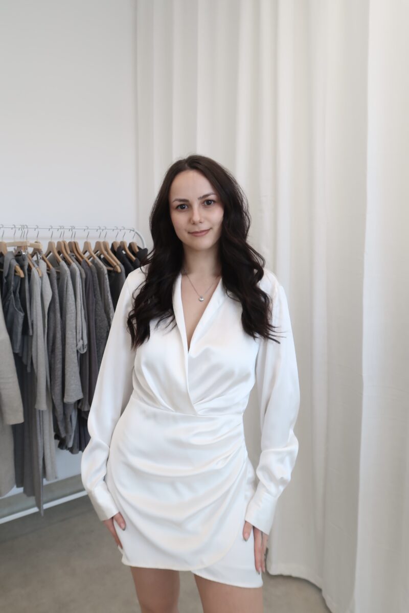 Saténové elegantní šaty ZARA vel.S