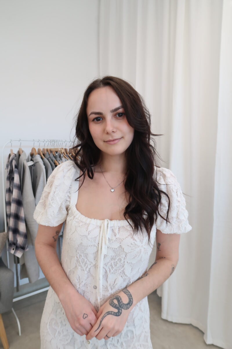 Midi krajkové šaty ZARA vel. M - Image 4