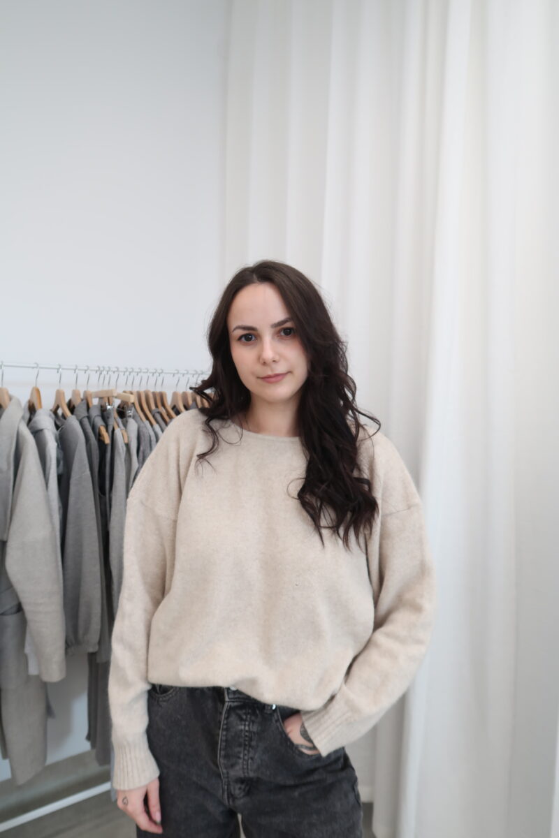 Dlouhý svetr vlna + angora - Image 4