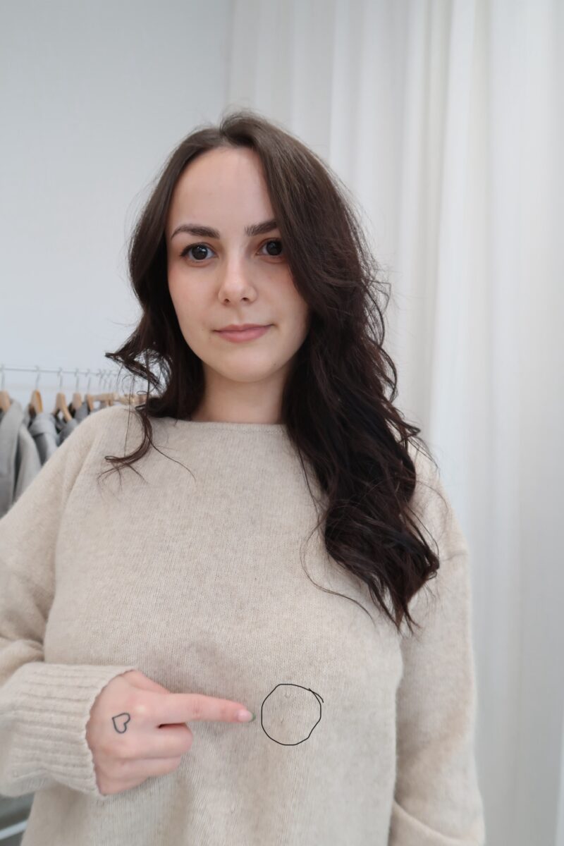 Dlouhý svetr vlna + angora - Image 7