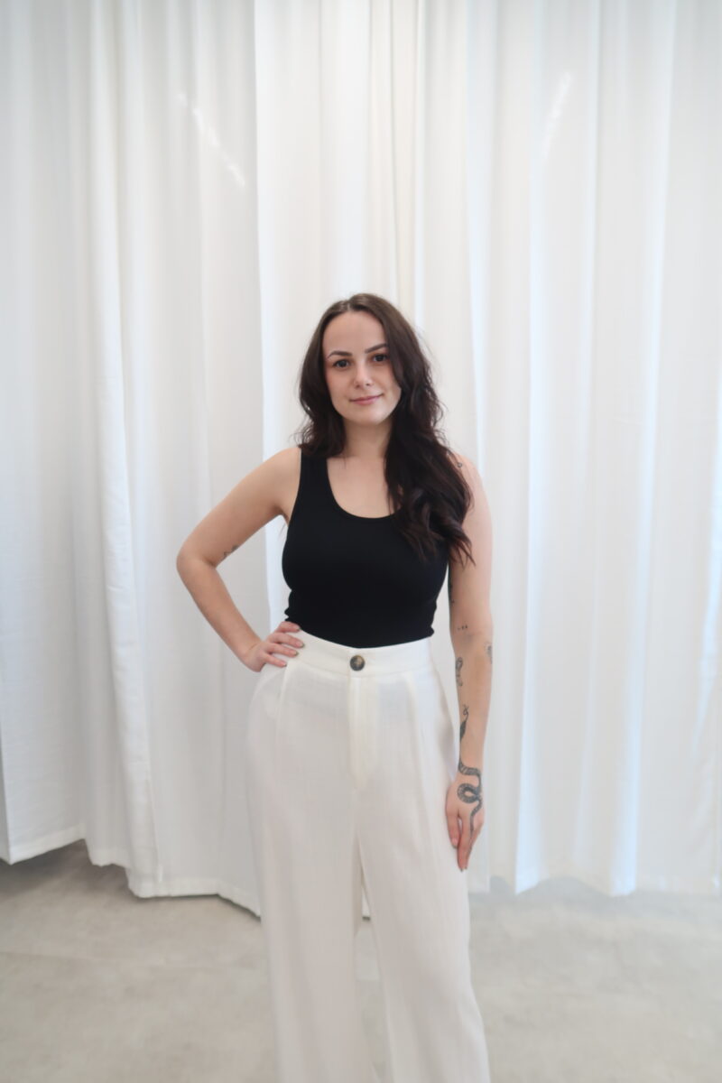Lněné kalhoty na léto asos vel.XXL - Image 3