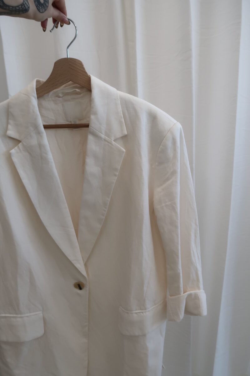 Lněné sako H&M vel.S, M, L, XL - Image 6
