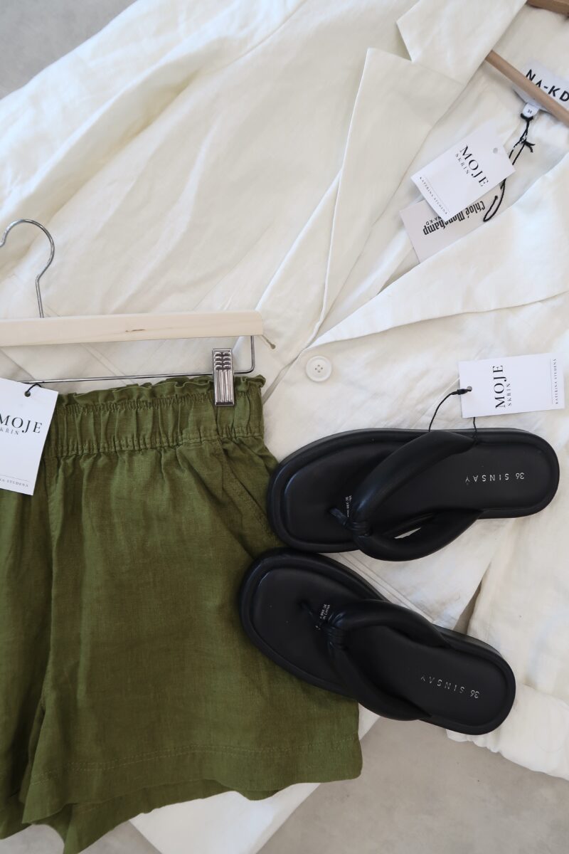 100% len zelené kraťasy H&M vel.XS,S - Image 6