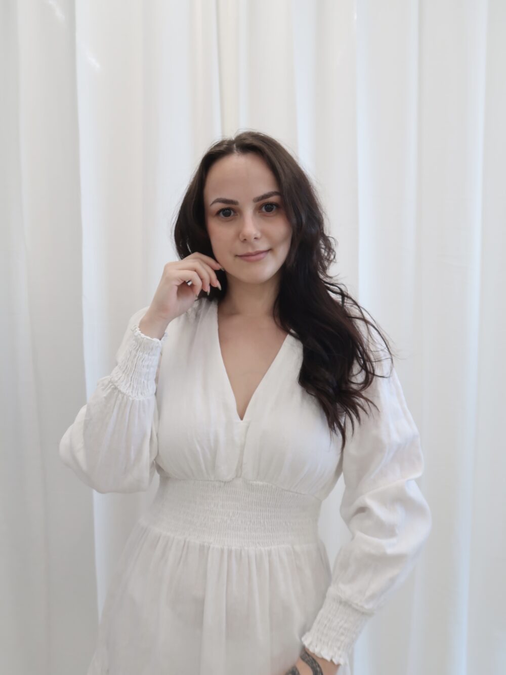 Lněné šaty ZARA 50% len vel.XS, S