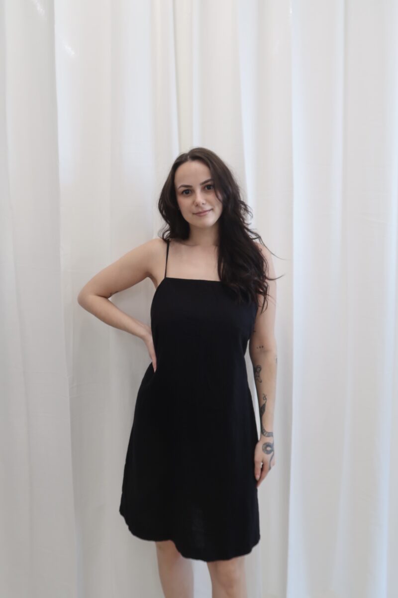 Lněné minimalistické šaty Reserved vel.XL - Image 9