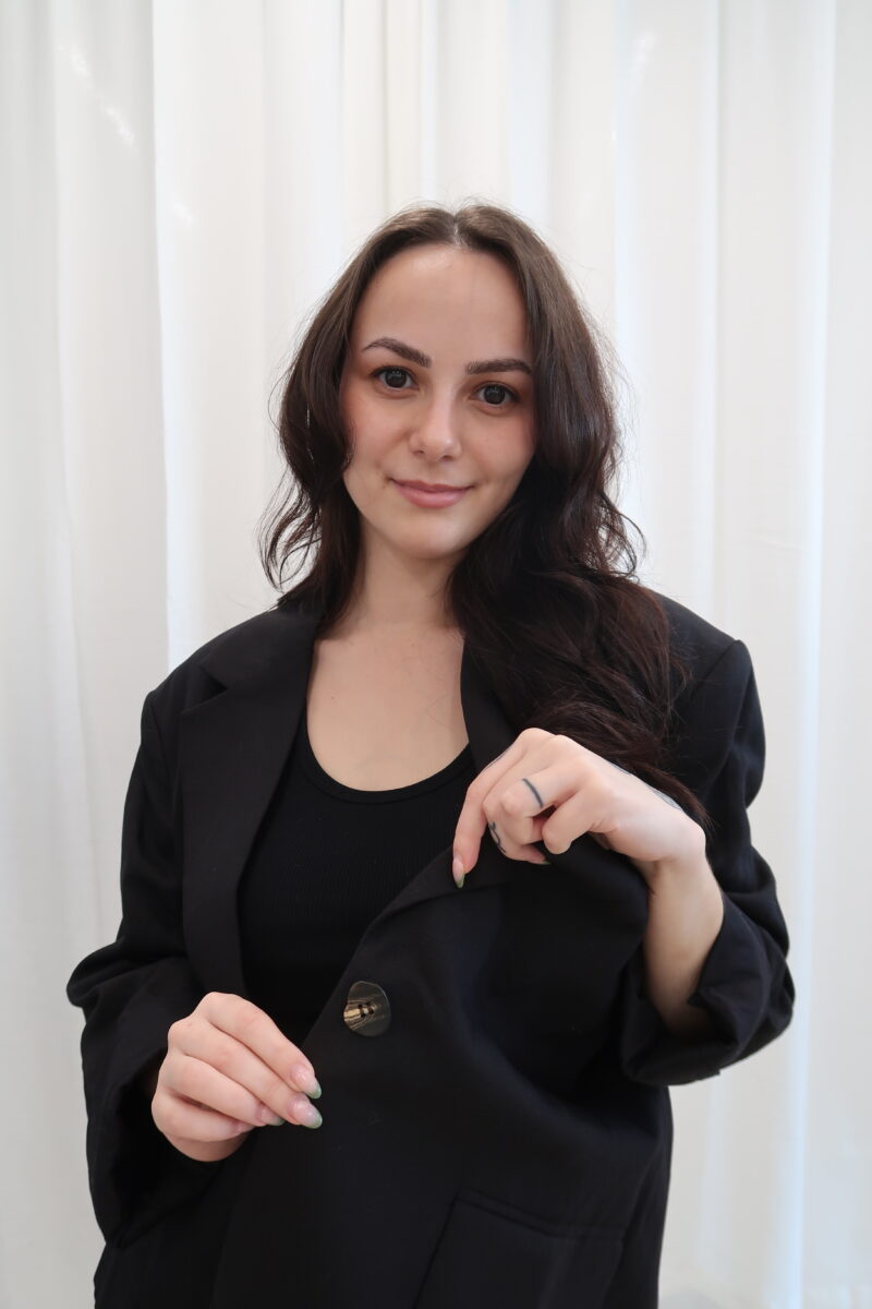 Lněné sako oversized H&M vel. M,L,XL - Image 3
