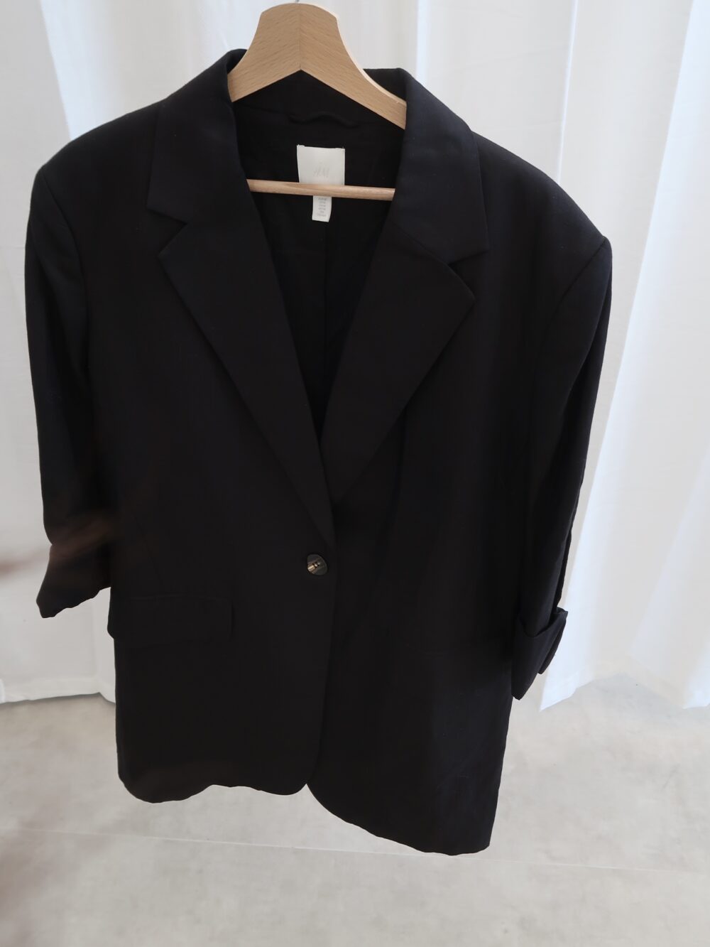 Lněné sako oversized H&M vel. M,L,XL