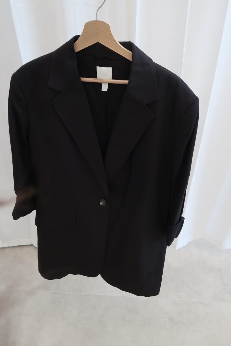 Lněné sako oversized H&M vel. M,L,XL