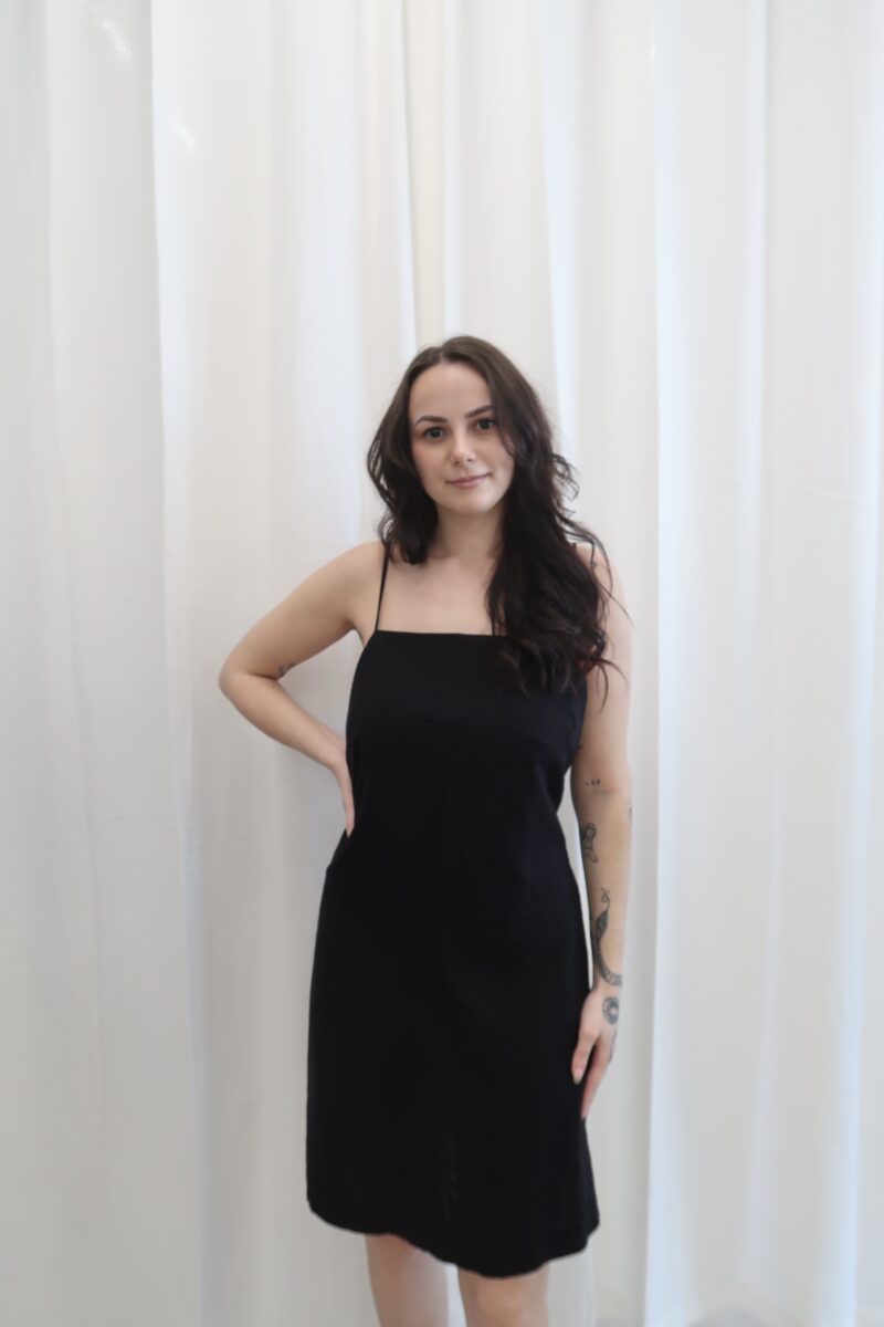 Lněné minimalistické šaty Reserved vel.XL - Image 11