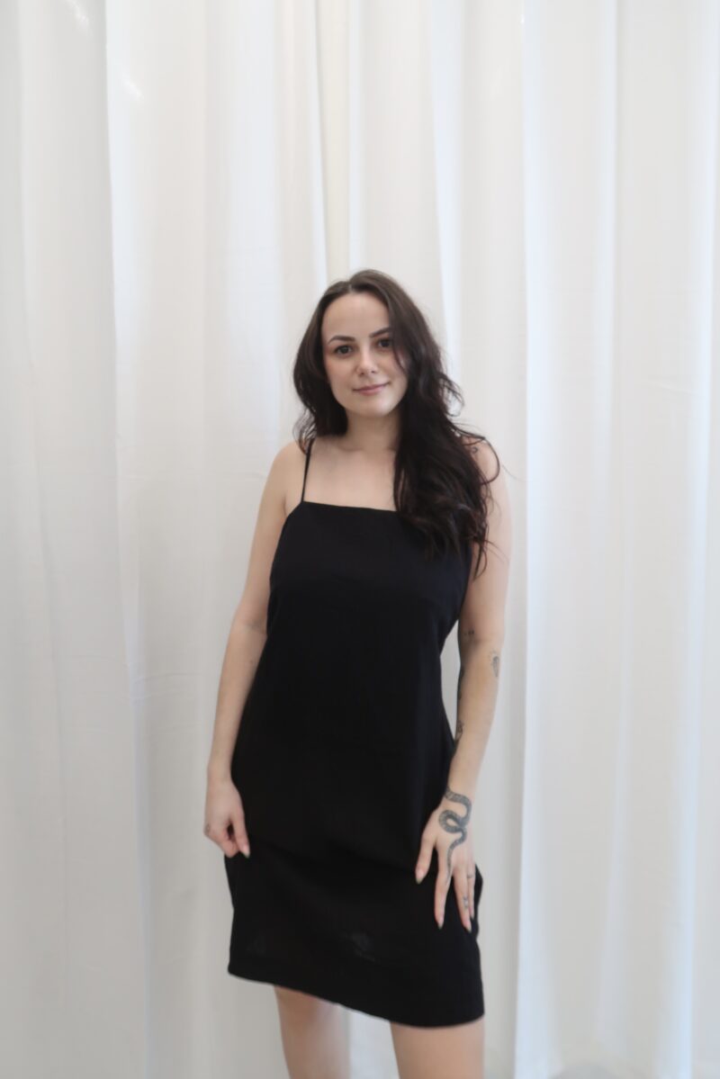 Lněné minimalistické šaty Reserved vel.XL - Image 8